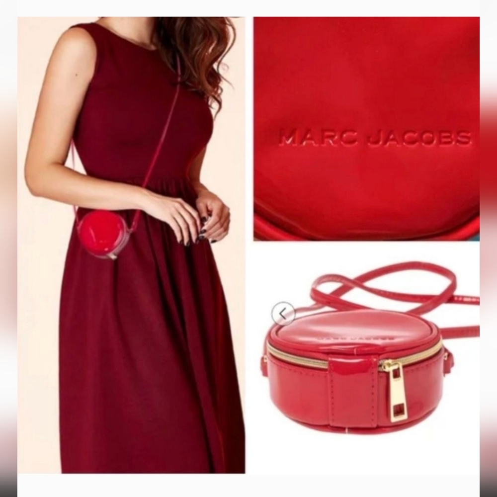 NEW Marc Jacobs Mini Round Canteen Crossbody Purse